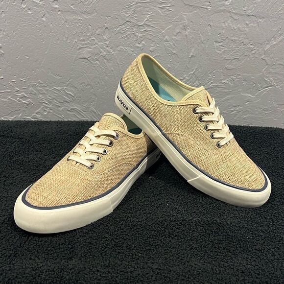🔥🔥 SEAVEES Legend Raffia Sneakers - EXCELLENT Condition- Men Sz 9.5 - Picture 1 of 15